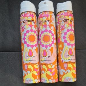 Amika Perk Up Dry Shampoo Set 3 Bottles.
